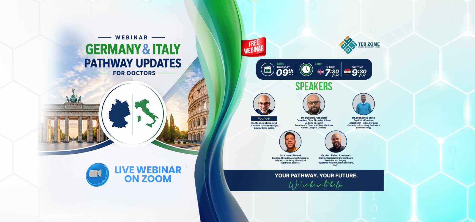 Updates on Doctors' Pathways in Germany and Italy