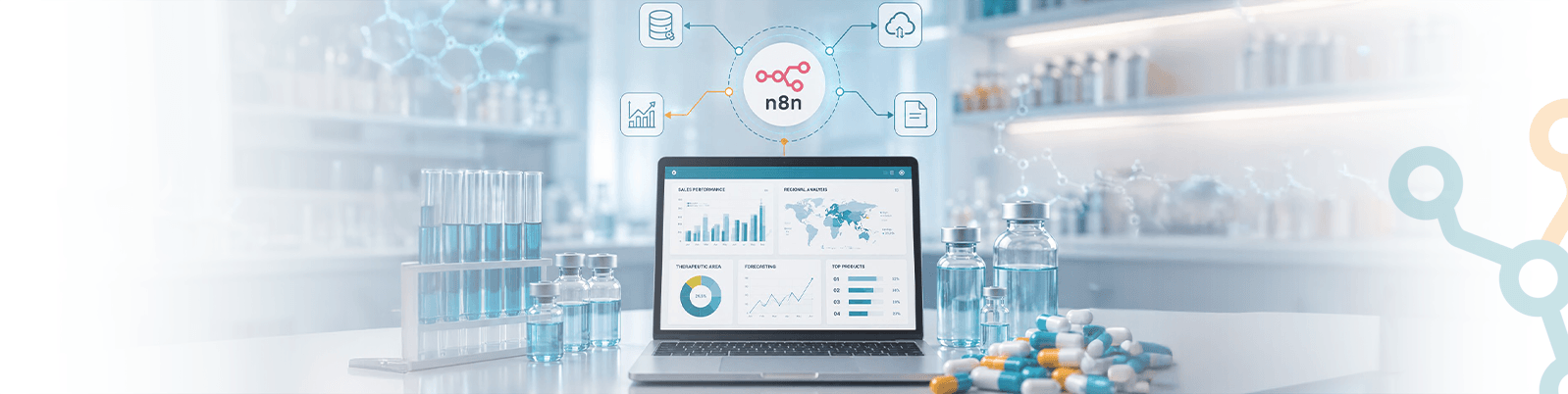 Pharma Analytics With N8N Automation