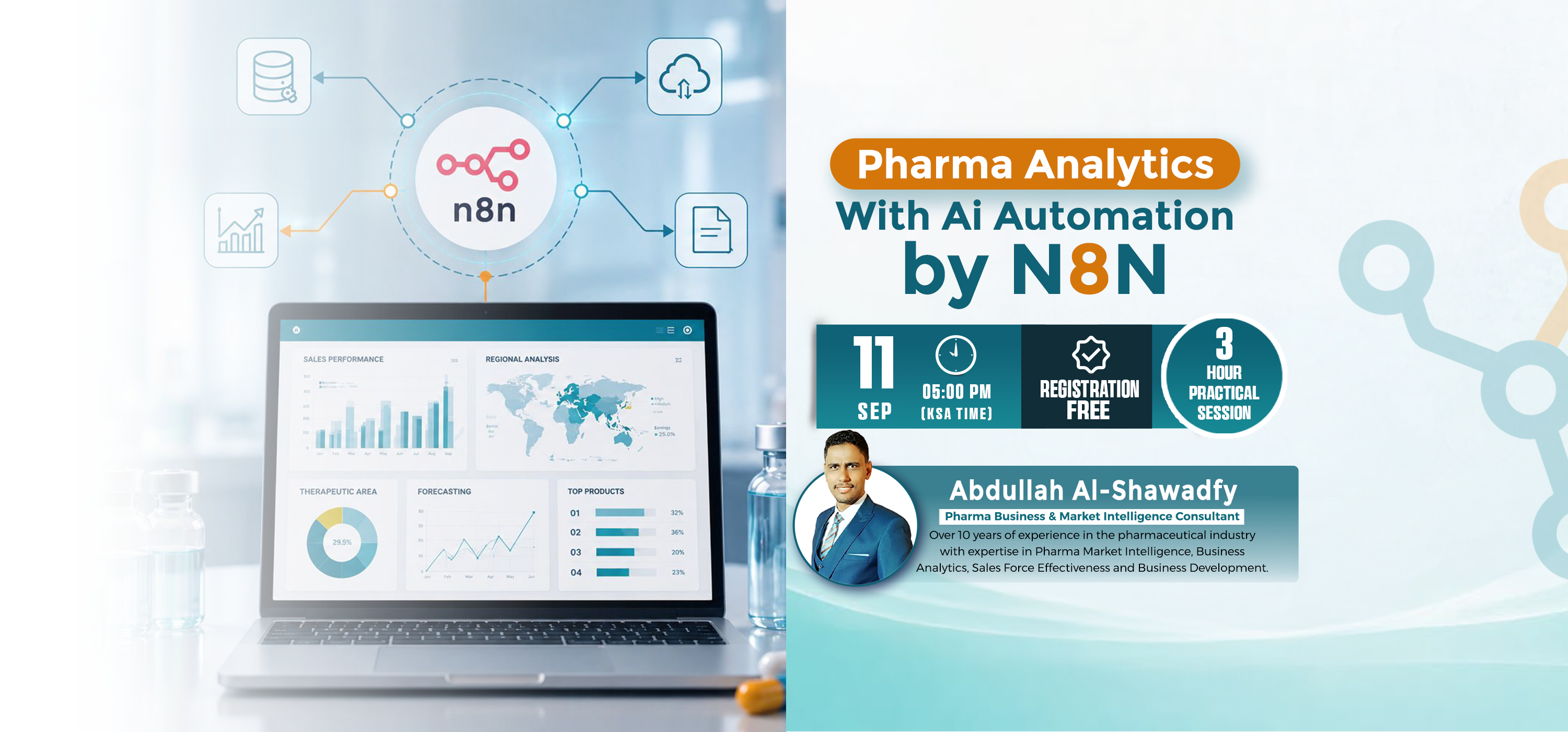 Pharma Analytics With N8N Automation